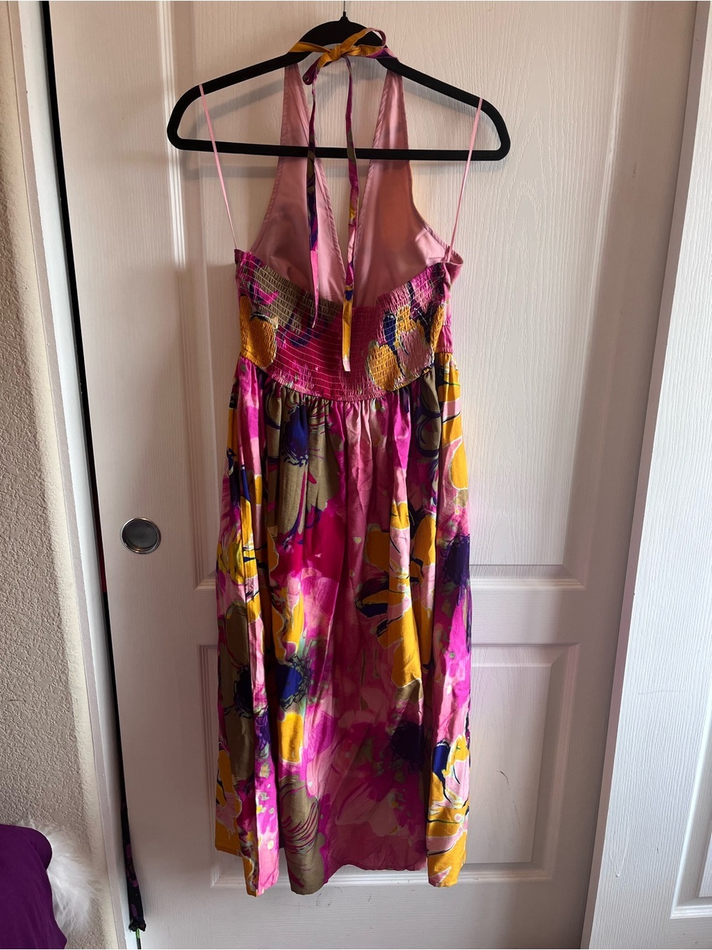 Steve Madden Women's Piper Printed Halter Sleeveless Midi Dress Size S NWT - Picture 7 of 8